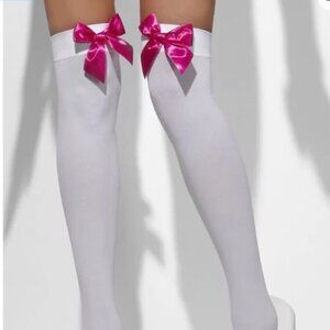 HIGH THIGH WITH PINK BOW